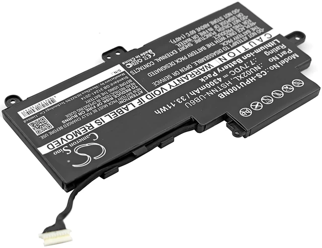Alt view image 2 of 4 - Battery for HP Pavilion M1 M1-U M1-U001DX 843535-541 844200-850 NU02XL TPN-W117