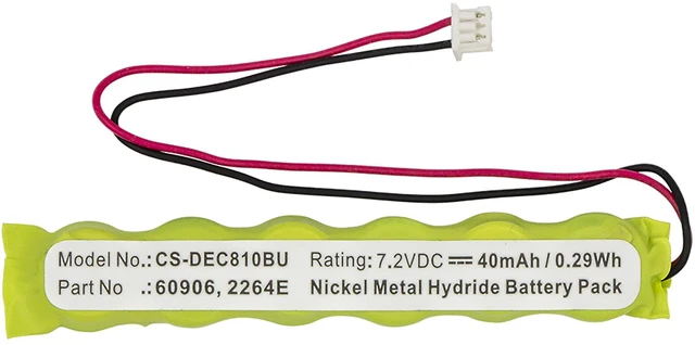 Alt view image 3 of 4 - CMOS Battery for Dell Latitude CP CPi D266XT CPt CPx CS CSx 02664E 2264E 60906