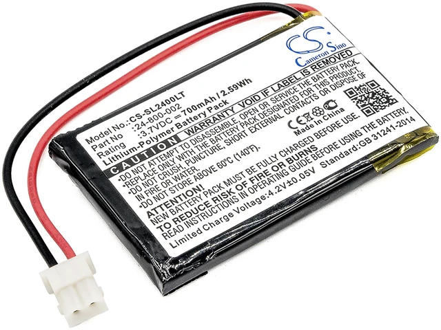 Main image of Battery for Solar LED Light SL-24000 24-800-002 24-800-006 PLB-24-800-006