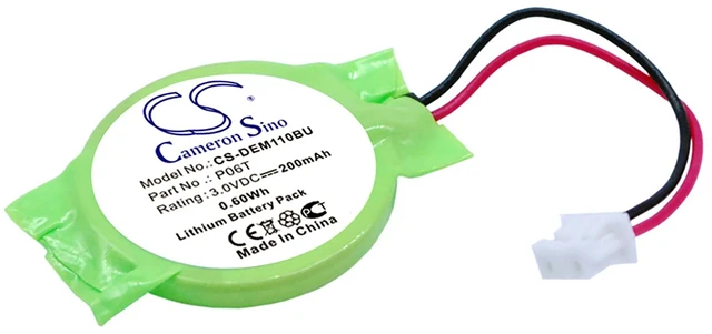 Main image of CMOS Backup Battery for DELL Alienware M11X R1 R2 M14X M15X M17x M18x M9750 P06T