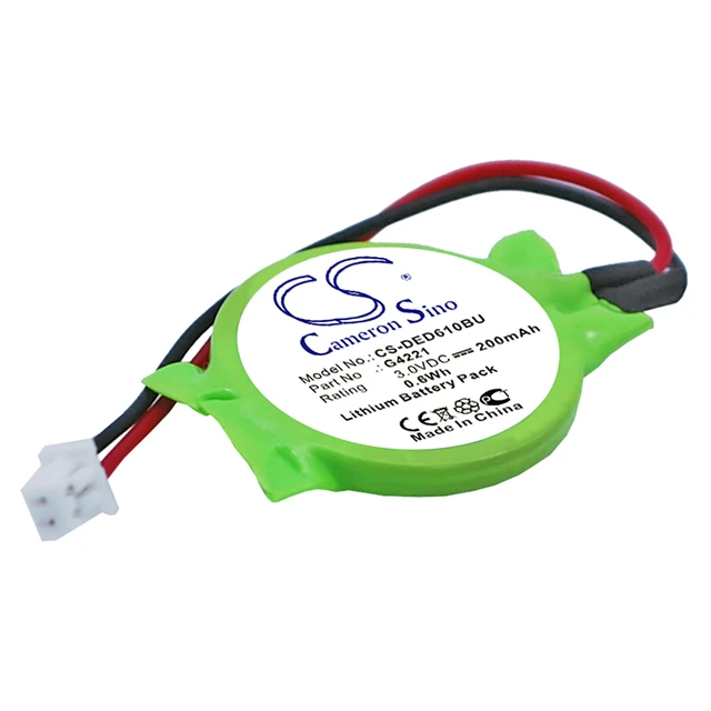 Main image of CMOS Battery for DELL X200 Panasonic ToughBook CF-71 PII PIII 3E158 3R459 G4221