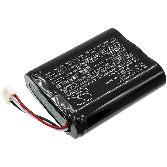 Alt view image 2 of 6 - Battery for ADT Command Smart Security Panel Honeywell Pro 7 300-10186 10000mAh