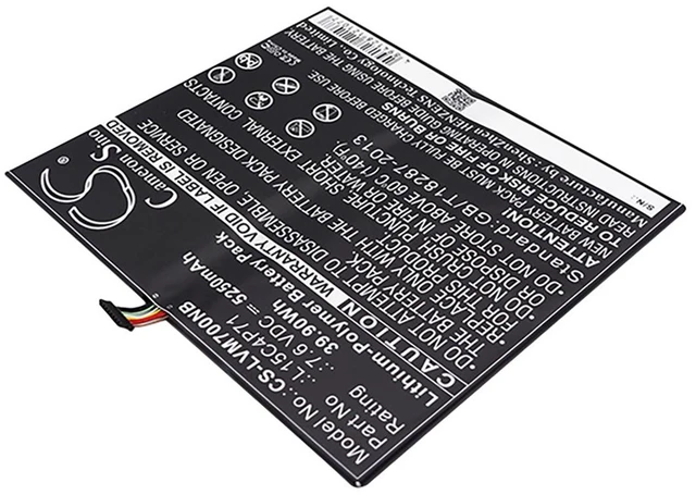 Alt view image 2 of 6 - Battery for Lenovo IdeaPad Miix 700-12ISK 710-12IKB 4-6Y30 700 L15C4P71 L15L4P71