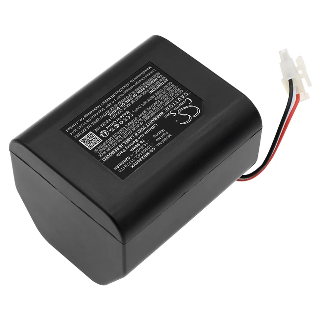 Alt view image 2 of 5 - Battery for Miele Scout RX2 RX3 10559142 11779170 Vacuum CS-MRX200VX 14.8v