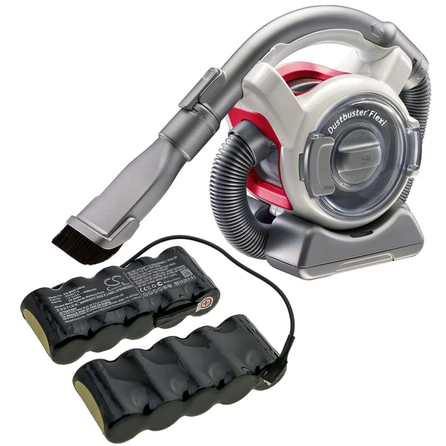 Alt view image 4 of 4 - Battery for 90584779 Black&Decker Dustbuster Flexi PD1200 PD1080 FHV1200 PD1200B