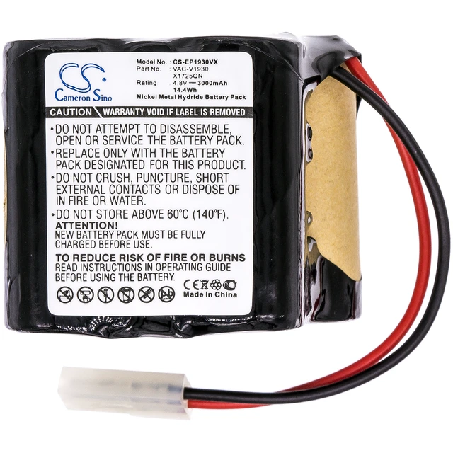Alt view image 3 of 4 - Vacuum Battery for Shark Euro Pro VAC-V1930 X1725QN V1700Z V1930 4.8V 3000mAh