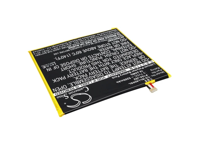 Alt view image 2 of 6 - Battery for BLU P104-J92 Life View TAB L800 L800L CS-BLL800SL Tablet Li-Polymer