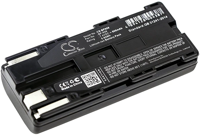 Main image of Battery for Canon C2 E1 E2 ES5000 FV1 G10 G1000 G2000 GL1 GL2 MV1 BP-608 BP-608A