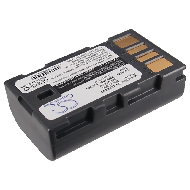 Alt view image 2 of 5 - Battery for JVC GR-D850 GZ-HD3 GZ-HD30 GZ-HD300 GZ-X900 BN-VF808 BN-VF808U 800mA