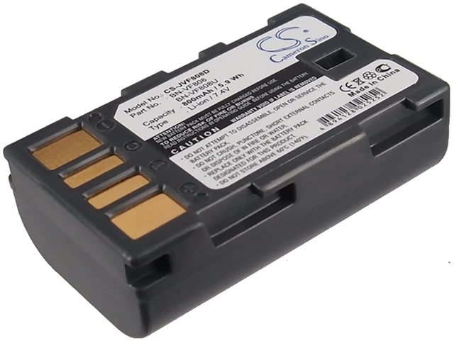 Main image of Battery for JVC GR-D850 GZ-HD3 GZ-HD30 GZ-HD300 GZ-X900 BN-VF808 BN-VF808U 800mA