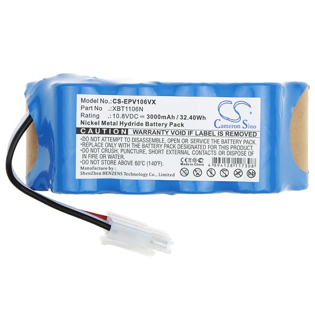 Alt view image 5 of 6 - Battery for Shark Euro Pro XBT1106N Navigator SV116N SV1106N Freestyle SV1110