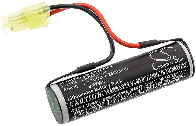 Main image of Battery for Shark XBAT3700 Cordless Floor Sweeper V3700 V3700UK 3.7V 2600mAh