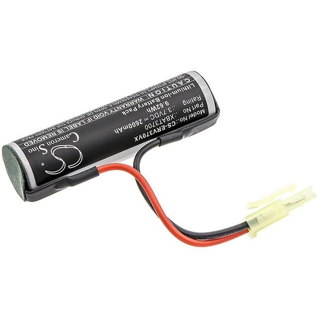 Alt view image 2 of 4 - Battery for Shark XBAT3700 Cordless Floor Sweeper V3700 V3700UK 3.7V 2600mAh