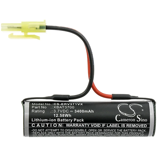 Alt view image 3 of 4 - Battery for Shark Cordless Hard Floor Sweeper V3700 V3700UK XBAT3700 3400mAh