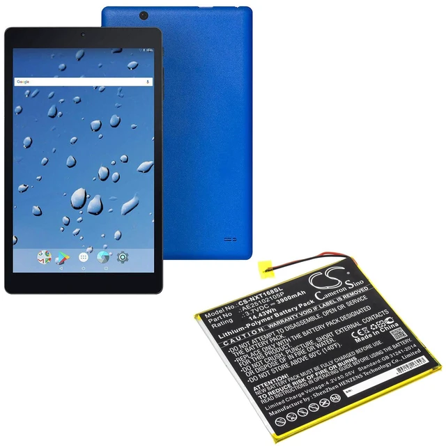 Alt view image 5 of 5 - Battery for Nextbook Ares 8A NX16A8116KPK AE25102105P Tablet CS-NXT168SL 3.7v