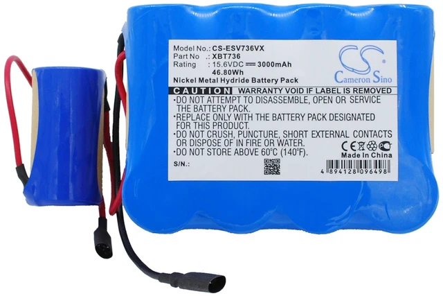 Main image of Vacuum Battery for Shark Euro Pro XBP736 SV736 SV736R SV75 SV75SP SV75Z 3000mAh