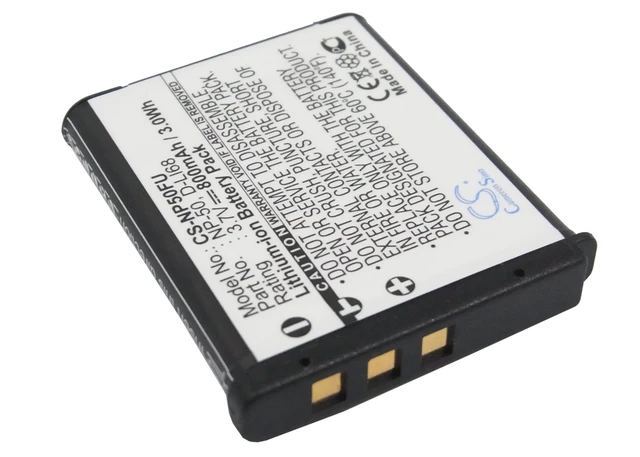 Alt view image 2 of 5 - Battery for PENTAX OptioA36 Fujifilm FinePix F100fd Ricoh D-LI68 NP-50 NP-50A