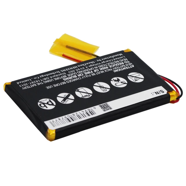 Alt view image 5 of 5 - Battery for Fiio EO7K PL503560 1S1P Portable USB DAC Headphone Amp CS-FE700SL