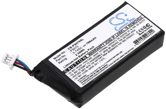 Main image of Battery for Philips GoGear Jukebox HDD1630 6GB HDD1630/17 MP3 CS-PS070SL 700mAh