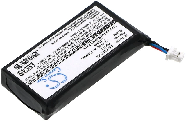 Alt view image 2 of 5 - Battery for Philips GoGear Jukebox HDD1630 6GB HDD1630/17 MP3 CS-PS070SL 700mAh