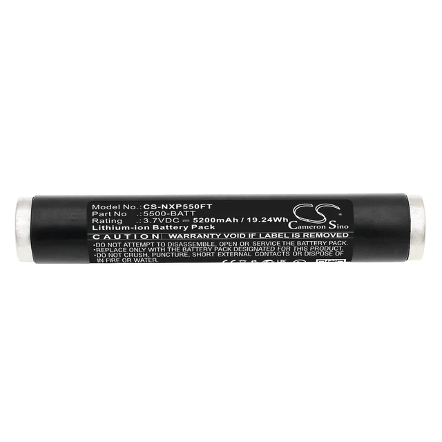 Alt view image 3 of 3 - Battery for Nightstick XPR-5542GMX XPR-5580 XPR-5581RX 5500-BATT CS-NXP550FT