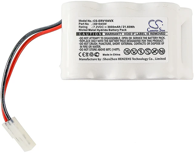 Alt view image 3 of 4 - Battery for Shark Sweeper VX2 Hoover CH20000 Bissell Euro Pro XB1945W 2SZ2800000