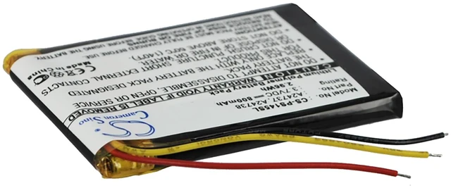 Alt view image 2 of 5 - Battery for Philips GoGear SA6037 SA6044 SA6045 SA6087 SA6145 A24737 A24738 NEW