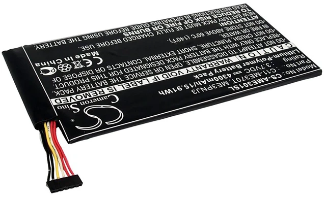 Alt view image 2 of 6 - Battery for Asus ME370T MeMO Pad Google Nexus 7 C11-ME370T ME3PNJ3 8GB 16GB 32GB