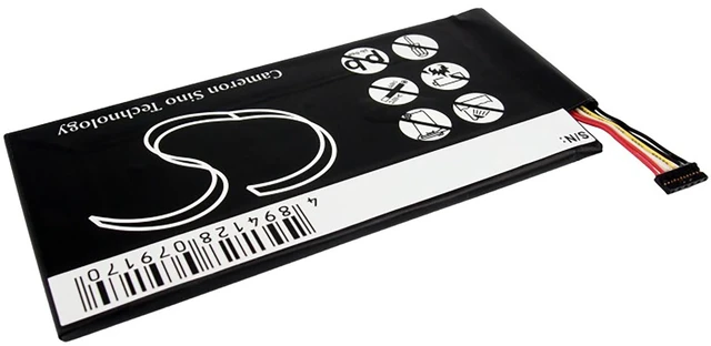 Alt view image 3 of 6 - Battery for Asus ME370T MeMO Pad Google Nexus 7 C11-ME370T ME3PNJ3 8GB 16GB 32GB
