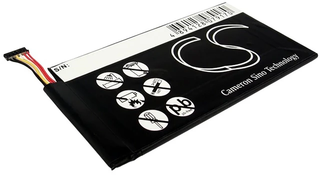 Alt view image 4 of 6 - Battery for Asus ME370T MeMO Pad Google Nexus 7 C11-ME370T ME3PNJ3 8GB 16GB 32GB