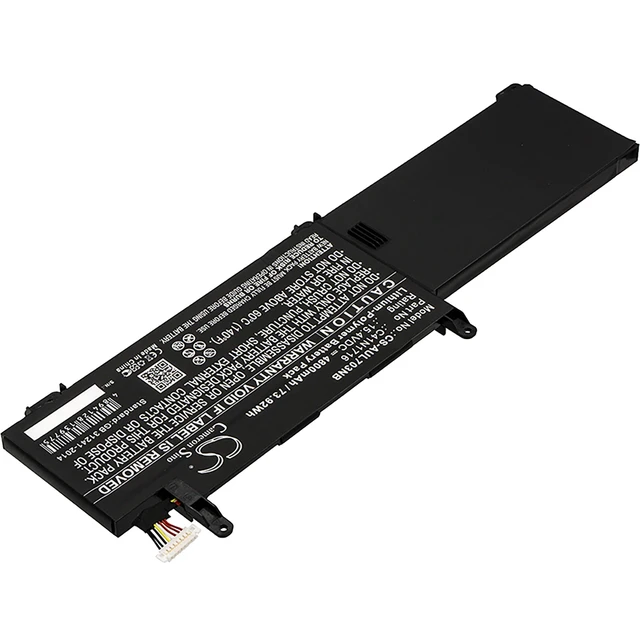 Alt view image 2 of 4 - Battery for Asus ROG GL703GM 0B200-02770000 C41N1716 C41PqPH OB200-02770000P