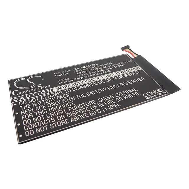 Main image of Battery for Asus MeMO Pad Smart 10.1 TF400 C11-ME301T C11-TF400CD C21-TF400CD