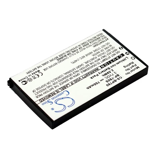 Alt view image 2 of 4 - Battery for Kyocera CONTAX SL300RT Finecam SL300R SL400R BP-780S CS-BP780 700mAh