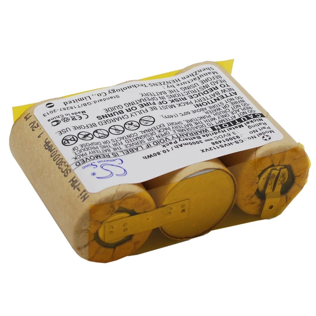 Alt view image 3 of 5 - Vacuum Battery for Hoover 93001498 S1120 Hand Held Wet/Dry HandVac 3.6V 3000mAh