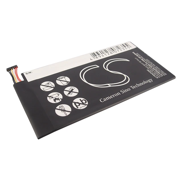 Alt view image 3 of 6 - Battery for Asus MeMO Pad Smart 10.1 TF400 C11-ME301T C11-TF400CD C21-TF400CD