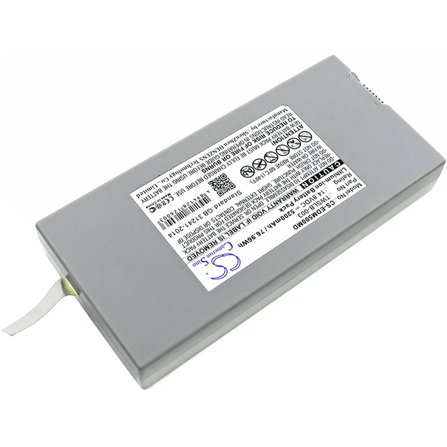 Alt view image 2 of 3 - Battery for EDAN IM50 IM60 IM70 IM8 M50 2606229 Drager IM8B TWSLB-002 TWSLB-003