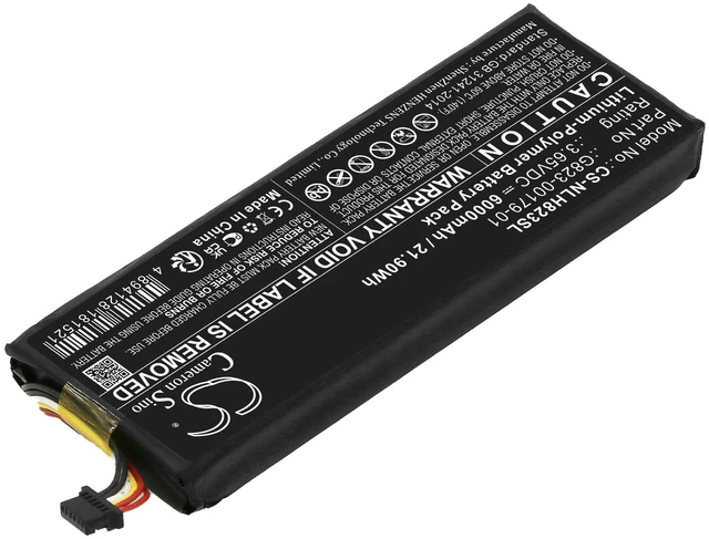 Alt view image 2 of 5 - Battery for Nest G823-00179-01 GS25 Doorbell GQ STYLE AC GWX3T CS-NLH823SL 3.65V