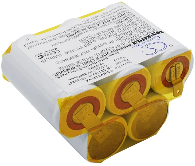 Alt view image 3 of 5 - Vacuum Battery for Hoover 59139247 H-59139247 S2211 S2211-100 CS-HVS221VX 3000mA