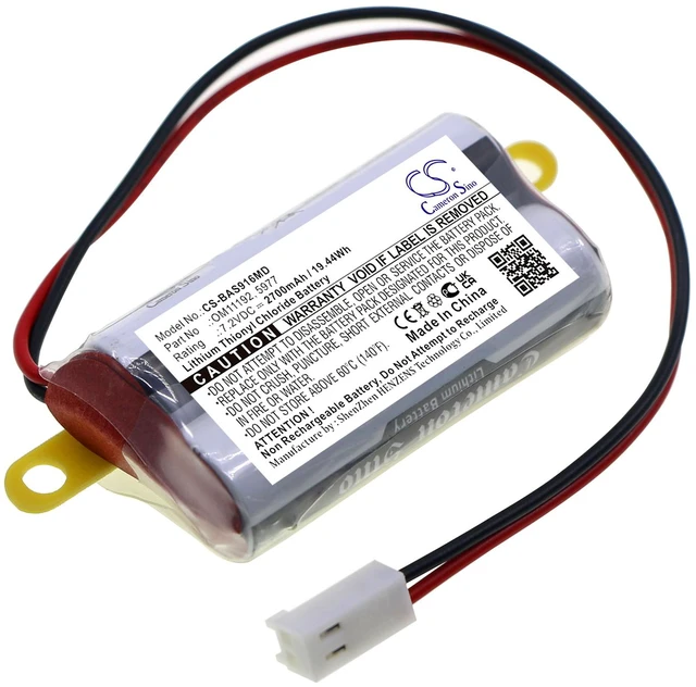 Main image of Battery for Baxter Healthcare 5977 B11192 OM11192 2M91617 Colleague Li-SOCl2