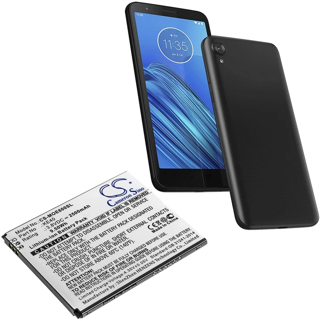 Alt view image 4 of 4 - Battery for Motorola KE40 SB18C54512 Moto E6 XT2005 XT2005-1 XT2005-1PP XT2005-3
