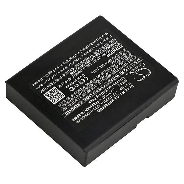 Alt view image 2 of 5 - Battery for Mindray DPM2 PM60 022-000008-00 LI11S001A M05-0100004-08 CS-MRP600MD