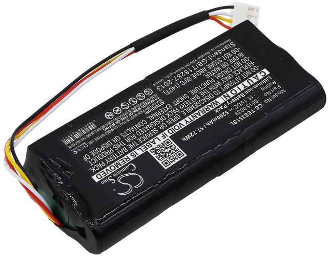 Alt view image 2 of 3 - Battery Pack for Testo 0515 0039 350K Portable emission exhaust gas analyzer