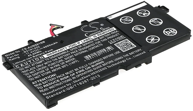 Main image of Battery for Asus N591LB Q551L Q551LN 0B200-01050000 0B200-01050000M B31N1402