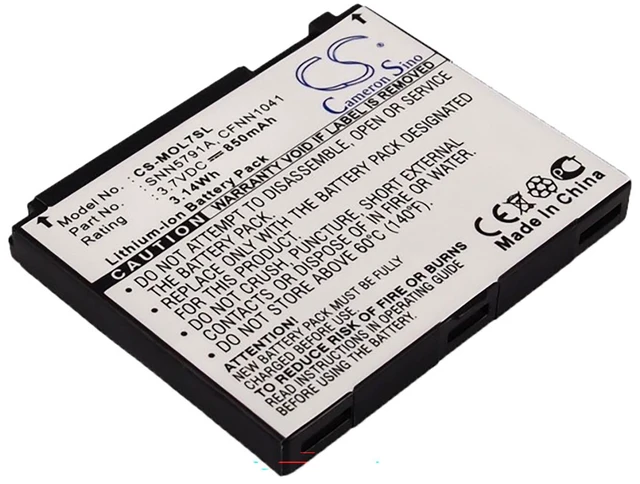 Main image of Battery for Motorola 77856 BC60 CFNN1041 SNN5768 SNN5768A SNN5779A SNN5781A V3x