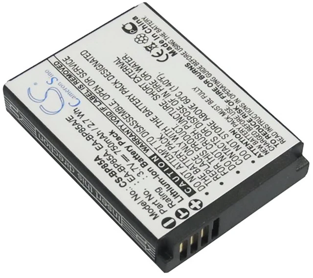 Main image of Battery for Samsung PL210 SH100 ST200 ST200F WB210 BP85A EA-BP85A EA-BP85A/E