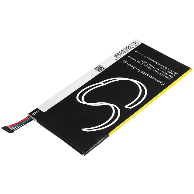 Alt view image 3 of 6 - Battery for Asus TF103 K010 Transformer Pad 3G TF103C TF103CX C11P1328 C11Pq2H