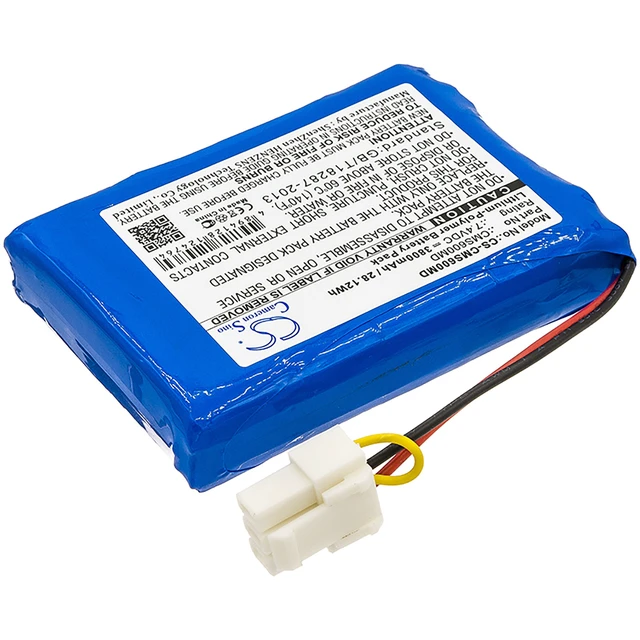Alt view image 2 of 5 - Battery for CONTEC 88889457 CMS6000 MONITOR CS-CMS600MD 7.4V Li-Polymer