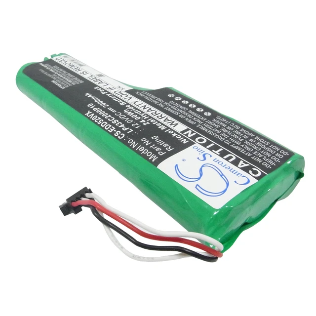 Alt view image 2 of 6 - Battery for Ecovacs Deebot D520 D526 T3 T5 LP43SC2000P10 CS-EDD520VX 12.0v 2.0Ah