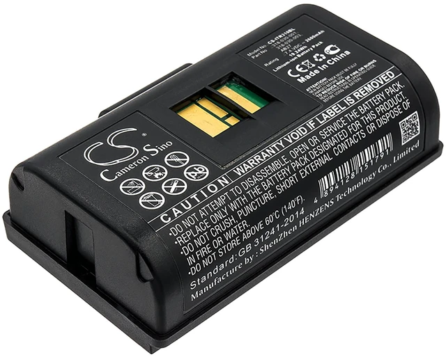 Main image of Battery for Intermec PB21 PB22 PB31 PB32 318-030-001 318-030-003 AB27 2600mAh