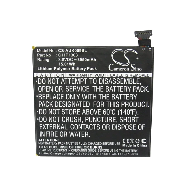 Alt view image 5 of 6 - Battery for Asus K009 ME571K Google ME571KL Nexus 7 2nd FHD HD C11P1303 C11PNCH